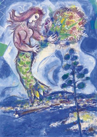 Chagall - Sirène au Pine